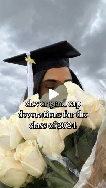 Evite on Instagram: "If you’re a 2024 grad, we have some grad cap decoration ideas you’re going to want to use in the near future. 👩‍🎓👨‍🎓

#evite #graduate #grad #graduation #college #highschool #highschoolgraduation #collegegrad #gradschool #gradseason" Grad Cap Hairstyles, Grad Cap Decoration Ideas, Funny Grad Cap Ideas, Cap Ideas For Graduation, College Graduation Cap Ideas, Cap Decoration Ideas, Cap Decoration Graduation, Grad Cap Decoration, Graduation Cap Decoration Nursing