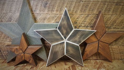 Does your miter saw only go to 45 Degrees? No Problem! Easy way to make Texas stars. No Jigs required. Wooden Stars Diy, Homemade Decorations, Holiday Diy Projects, Christmas Stars, Texas Star, Shop Projects, Wood Stars, Wood Shop Projects, Easy Wood Projects