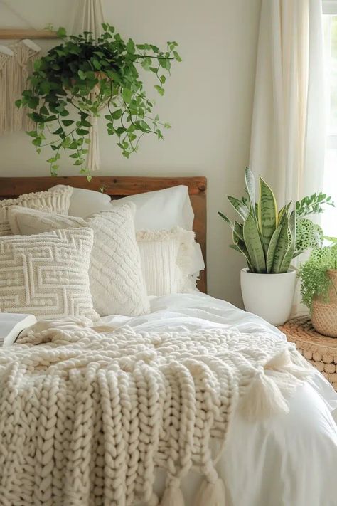 24 Botanical Bedroom Ideas to Decorate with Greenery Botanical Interior Design Bedroom, Botanical Bedroom Ideas, Botanical Interior Design, Botanical Bedroom, Botanical Interior, Design Bedroom, Interior Design Bedroom, Bedroom Ideas, Eden