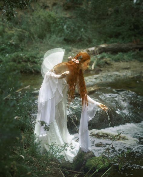 Talent/MUA: @kirannakain Gown: @fireflypath Necklace: @jewelrybyserendipity Wings: @stonehartjewelry & @fireflypath CD/Photography: @emackphoto Secondary Photographer: @griffinsendekphoto Lens filter: @jonsams #painterly #ethereal #fairytale #whimsical #fantasy #photography Fairytale Filter, Mythical Photoshoot, Fairytale Photoshoot Nature, Spring Kingdom, Fairycore Photoshoot, Enchanted Photoshoot, Cd Photography, Fantasy Ethereal, Fairy Shoot