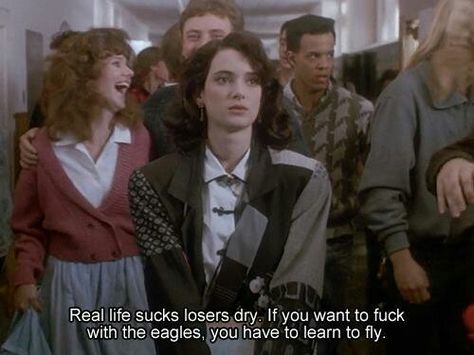 Heathers Heathers Quotes, Heathers Movie, Winona Forever, Veronica Sawyer, High School Survival, Heathers The Musical, This Is Your Life, Tv Screen, Learn To Fly