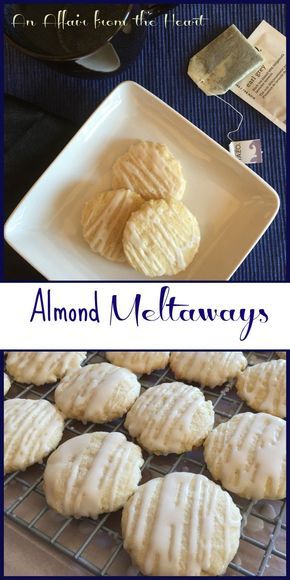 Almond Meltaways, Almond Meltaway Cookies, Almond Desserts, Meltaway Cookies, Almond Flavor, Italian Cookies, Almond Cookies, Christmas Cooking, Melt In Your Mouth