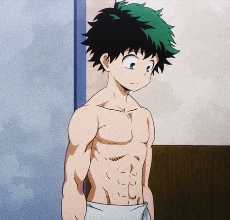 Facebook Featured Photos, Gym Icon, Deku Boku No Hero, Gym Art, Midoriya Izuku, Anime Guys Shirtless, Hero Wallpaper, Anime Boyfriend, My Hero Academia Manga