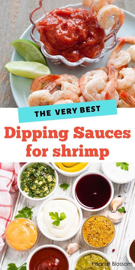 The very best dipping sauces for shrimp. This is a great way to get your kids to eat shrimp, give them a test-test tray of little bowls of different dips for dunking. Save this Friday Lent recipe, it would be a great way to introduce picky eaters to seafood. Prawn Dipping Sauce Recipes, Boiled Shrimp Sauce, Dipping Sauce For Prawns, Grilled Shrimp Dipping Sauce, Prawn Dipping Sauce, Dipping Sauce For Grilled Shrimp, Sauces For Fried Shrimp, Sauce For Popcorn Shrimp, Sauce For Breaded Shrimp