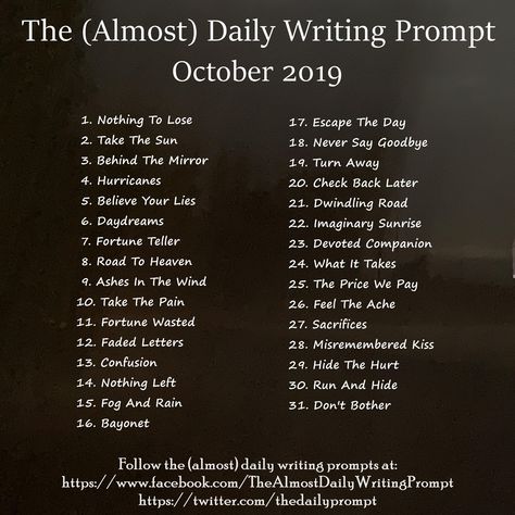 Love Song Writing Prompts, Writing Prompts Songs, Poetry Writing Promts, Song Lyric Ideas Words, Songwriting Lyric Ideas, Songwriting Inspiration Lyrics, Song Title Prompts, How To Write Your Own Song, October Writing Challenge