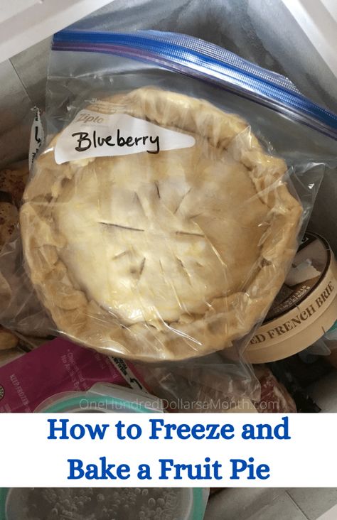 Freeze Pies How To, How To Freeze Pies Tips, Can You Freeze An Unbaked Apple Pie, Freezable Hand Pies, How To Freeze Hand Pies, Freezing Pies How To, Freezing Hand Pies, Pies You Can Freeze, Make Ahead Pies To Freeze