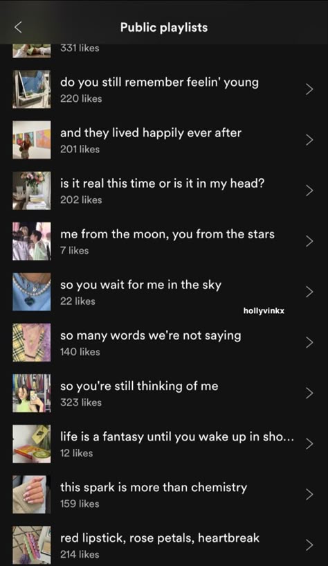 Spotify Title Ideas, Soft Playlist Names, Soft Playlist Cover, Aesthetic Names For Spotify Playlists, Spotify Theme Ideas, Spotify Theme Covers, Playlist Themes Ideas, Harry Styles Playlist Name, Cute Playlist Covers Aesthetic