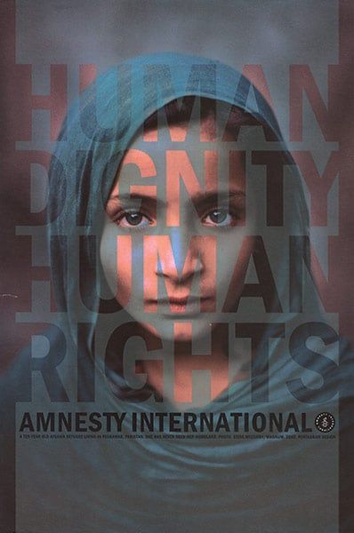 Editorial Graphics, Slide Layout, Poster Grafico, Steve Mccurry, Amnesty International, Image 3d, Design Brochure, Poster Layout, We Are The World