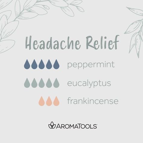 AromaTools on Instagram: "Headaches are the WORST 😫 Stress, tension, seasonal allergies, excessive noise—all can lead to a miserable time.😓 Luckily we have this diffuser blend to help out!✨ This clean, minty fresh aroma is designed to relieve tension and help you de-stress so you can focus and relax😌🌿 Try it out and let us know what you think! #Aromatools #justaddoils #mondaymotivation #essentialoils #essentialoilsrecipes #diffuserblend #doterra #doterraessentialoils #doterralife #doterrawel Headache Relief Essential Oils Diffuser, Headache Relief Diffuser Blends, Diffuser Blend Headache, Headache Diffuser Blend, Air Freshener Diy Essential Oils, Headache Relief Essential Oils, Focus Essential Oil Blend, Essential Oils Diy, Diffuser Scents