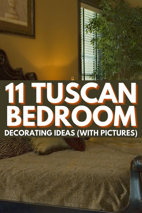 Tuscan Bedroom Decor Master Suite, Tuscan Apartment Decor, Old World Style Bedroom, Italian Villa Bedroom Tuscan Style, Tuscan Cottage Interiors, Italian Themed Bedroom, Old World Bedroom Ideas, Tuscany Farmhouse Decor, Tuscany Bedroom Ideas