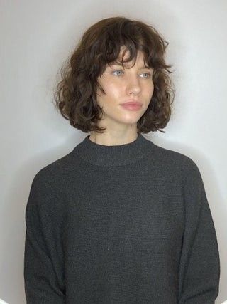 Curly Bob With Fringe, Kręcony Bob, Midi Hair, Short Permed Hair, Short Bobs With Bangs, Bob Haircut Curly, Layered Curly Hair, Textured Haircut, French Bob