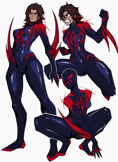 Spiderman Art Sketch, Marvel Characters Art, Super Hero Outfits, Spiderman Artwork, Marvel Spiderman Art, Spider Woman, Character Design Animation, Spiderman Art, Superhero Art