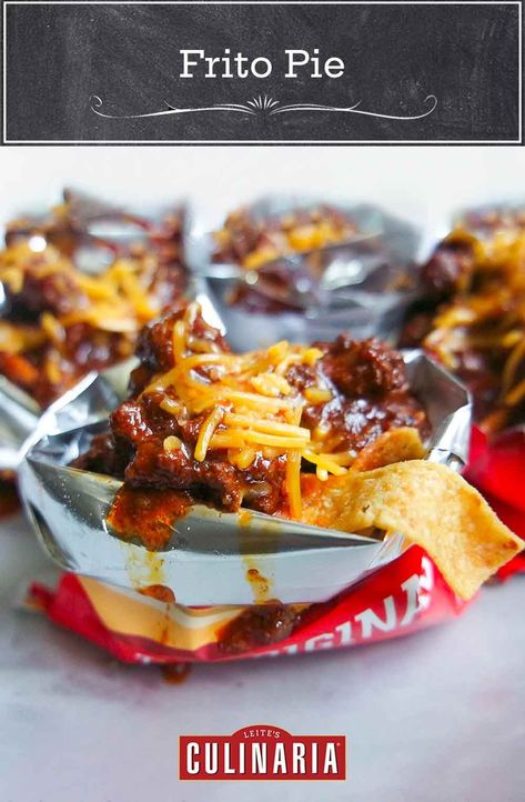 Chili Fritos, Fritos Chili, Superbowl Chili, Frito Pie Recipe, Frito Chili, Frito Chili Pie, Chili Pie, Favorite Chili Recipe, Frito Pie