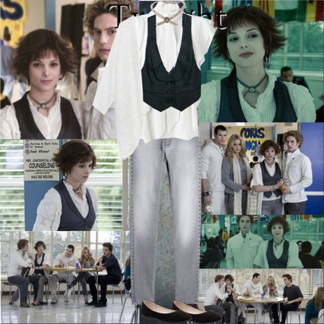 Twilight Fits, Cullen Outfits, Alice Cullen Outfits, Cullen Aesthetic, Twilight Fashion, Twilight Alice, Cullen Family, Alice Halloween, Twilight Party