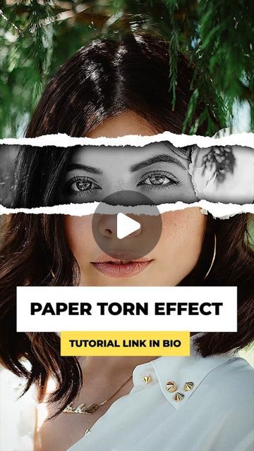 Torn Paper, Photoshop Tutorial, Photo Effects, Graphic Designer, Photoshop, Graphic Design, On Instagram, Instagram, Design