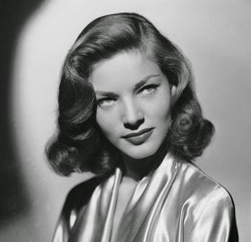 Lauren Bacall's simple 1940's hair style - Pin Curls 101 | Lavender & Twill Hairstyle 1940, Pin Curl Hair, Retro Bob, 1940s Hair, Old Hollywood Hair, 40s Hairstyles, Vintage Curls, 1940s Hairstyles, Old Hairstyles