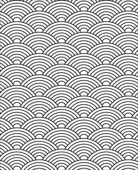 Fun Pattern coloring pages for your little one. They're free and easy to print. The collection is varied for different skill levels. Pin it. #patterncoloringpages #freeprintables #coloringpages #patterns Geometric Japanese Pattern, Japanese Waves Pattern, Japanese Waves Drawing, Japan Pattern Design, Japanese Pattern Wallpaper, Wave Design Pattern, Japanese Coloring Pages, Japan Geometric, Japanese Wave Art