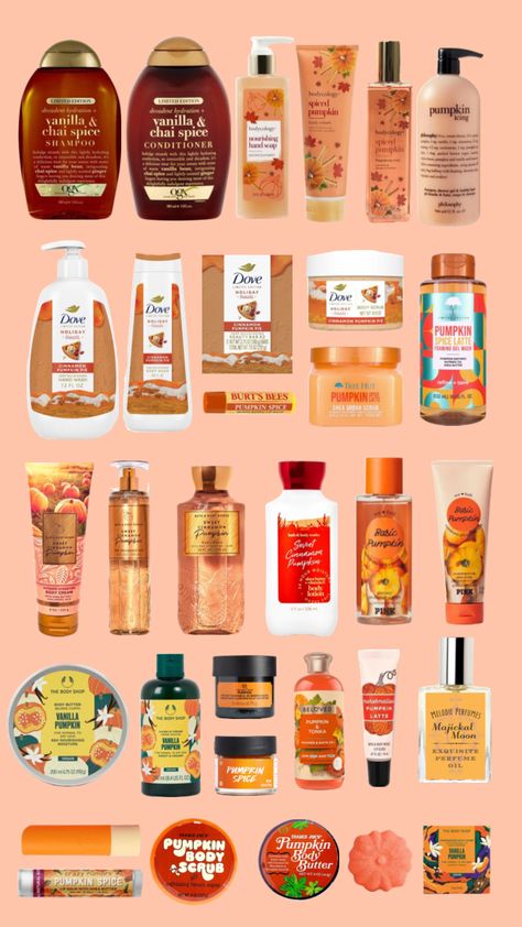 #pumpkinspice #pumpkinscent #pumpkin #body #bodyscent #beautyproducts #showerproducts #aesthetic #showerroutine #shower #beauty #preppy #skincare #bodycare Pumpkin Perfume, Fall Smells, Glowing Skin Diy, Preppy Skincare, Autumn Skincare, Lotion Recipe, Pumpkin Scent, Best Lotion, Fragrances Perfume Woman