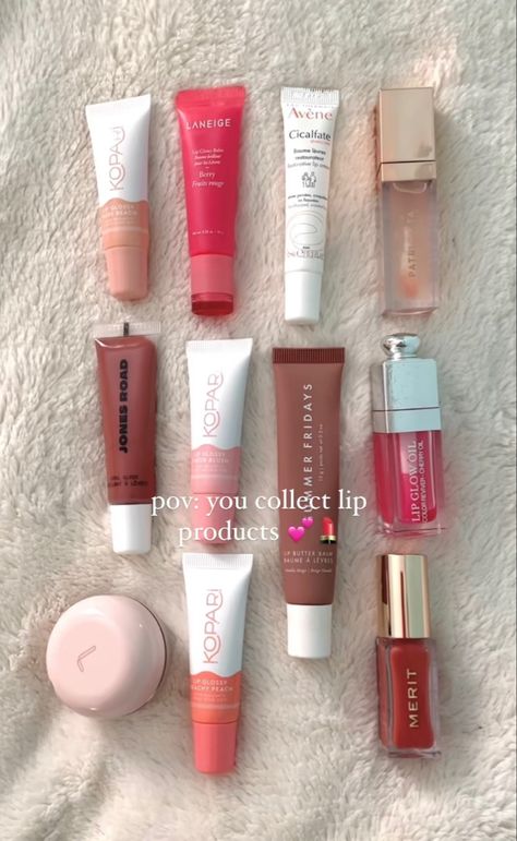 makeup products, clean girl essentials, good makeup products, coquette makeup products. Dior lipoil, Dior lipstick, Dior blush, Dior backstage, Dior makeup, Fragrance collection, Pinterest inspiration, coquette, pink aesthetic
#dioraddict #diorbeauty #Dior #diormakeup #DiorBeautyLovers #DiorLipstick #diorlipmaximizer Lippies Collection Aesthetic, Lip Oil Collection, Popular Lip Gloss, Best Lip Gloss Brands, Viral Lip Products, Popular Lip Products, Aesthetic Lip Products, Lip Products Collection, Best Lip Oils