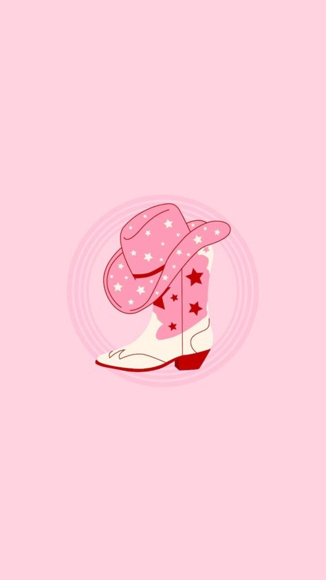 Pink Cowgirl Boots Wallpaper, Disco Cowgirl Wallpaper Iphone, Pink Country Wallpaper, Preppy Country Wallpapers, Pink Cowboy Aesthetic, Vaquera Wallpaper, Cowgirl Branding, Pink Cowgirl Wallpaper, Cowgirl Backgrounds Wallpapers