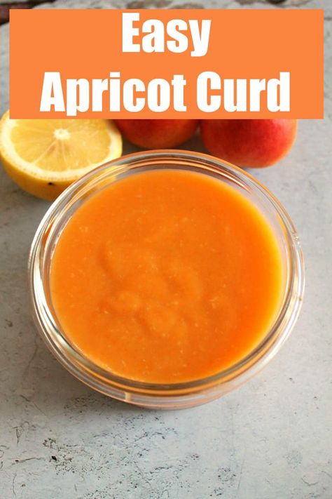 Easy apricot curd is a quick and easy way to preserve fresh apricots and is great used to fill cakes, tarts, meringues and more Apricot Curd Recipe, Apricot Recipes Fresh, Apricot Curd, Apricot Filling Recipe, Apricot Filling, Pudding Recept, Fresh Apricots, Fruit Curd, Sweet Sauces