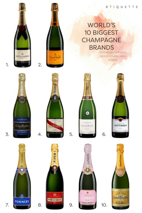 Wine Chart, Wine Facts, Champagne Brands, Wine Folly, Champagne Drinks, Chart Infographic, Best Red Wine, Food Infographic, Champagne Taste