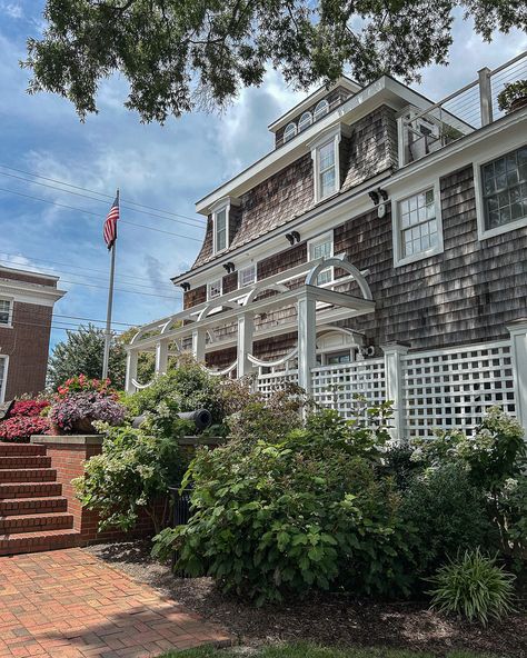 Historical home in the beautiful coastal town of Lewes, Delaware - my absolute favorite place to vacation. Delaware Aesthetic, Lewes Delaware, Name Board, Coastal Town, Create Memories, Coastal Towns, Delaware, Self Discovery, Hidden Gems