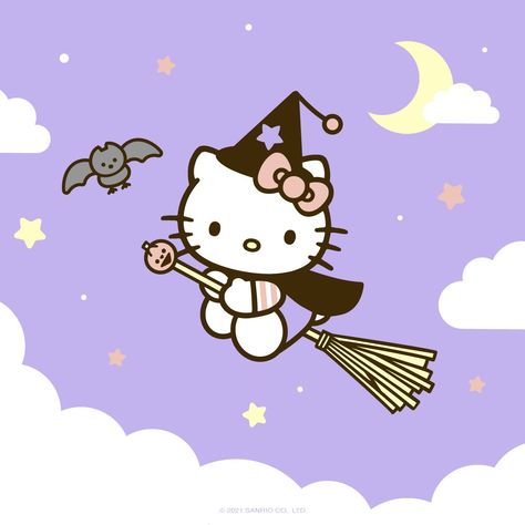 Hello Kitty on Twitter: "Have a supercute and spooky #Halloween! 🔮🌙… " Hello Kitty Halloween Wallpaper, Halloween Apples, Hello Kitty Images, Kitty Drawing, Hello Kitty Halloween, Hello Kitty Drawing, Hello Kitty Art, Halloween Wallpaper Iphone, Sanrio Wallpaper