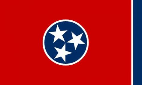 flagoftennessee-stateflag Tennessee State Flag, Tennessee Flag, Christian Activities, State Of Tennessee, Tennessee River, Tennessee State, Historical Newspaper, Maputo, United States Flag