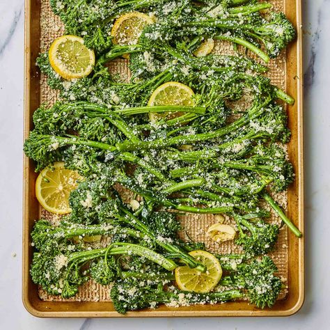 Brocollini Recipes Roasted, Broccolini Recipe Side Dishes, Broccolini Roasted, Brocollini Recipes, Roasted Broccolini Recipe, Broccolini Recipe, Cheese Melt, Chinese Broccoli, Roasted Broccolini