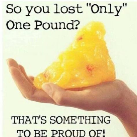 1lb people.....it's not "Only" 1lb Diet Motivation, One Pound Of Fat, Motivație Fitness, Program Diet, Breakfast Low Carb, Pound Of Fat, Diet Vegetarian, One Pound, Sport Motivation