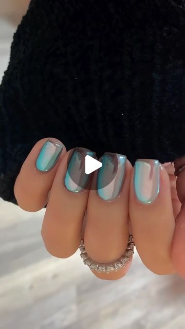 Riya's Nails 🇰🇭 on Instagram: "Moonlight chrome 🔥 Does it look better on short or long square?
 ✨Moonlight chrome #01
✨Thermal Gel polish #TC07 
🛍️𝐑𝐢𝐲𝐚𝐬𝐍𝐚𝐢��𝐥𝐬.𝐜𝐨𝐦" Moonlight Chrome Nails, Chrome Gel Nails, Chrome Nails, Nail Manicure, Gel Polish, Cute Nails, Gel Nails, Manicure, Nails