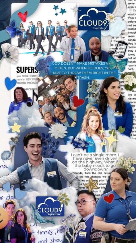 Superstore Tv Show, Superstore Tv, Bingo Funny, America Ferrera, Brain Dump, Fictional Crushes, Cloud 9, Best Series, Best Tv Shows