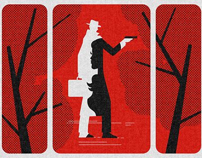 Check out new work on my @Behance profile: "Detective" http://be.net/gallery/128955835/Detective Black Palette, Detective Story, Animal Graphic, Album Cover Design, Modern Graphic Design, Graphic Design Branding, Movie Theater, Graphic Poster, Red And Black