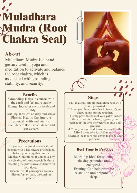 #MULADHARA chakra  #muldhara mudra  # mudra for healthy body Root Chakra Hand Mudra, Mudras For Chakras, Mudras Aesthetic, Mudra For Money, Mudra For Brain Power, Mudra For Manifestation, Root Chakra Mudra, How To Use Mudras, Mudra Photography