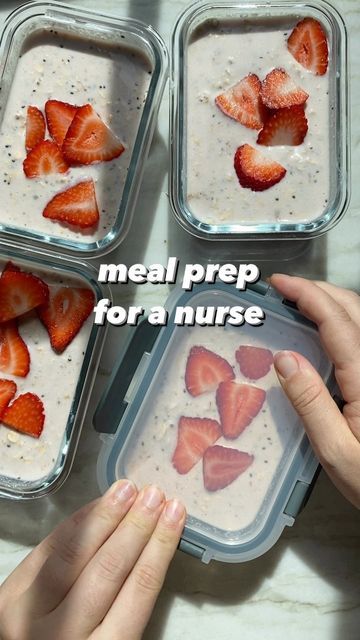 Nurse Meals Prep, Nurse 12 Hour Shift Food, Meal Prep For 12 Hour Shifts, Nursing Meal Prep, 12 Hour Shift Meal Prep, Nurse Meals, Nurse Breakfast, Meal Prep For Nurses, Nurse Meal Prep