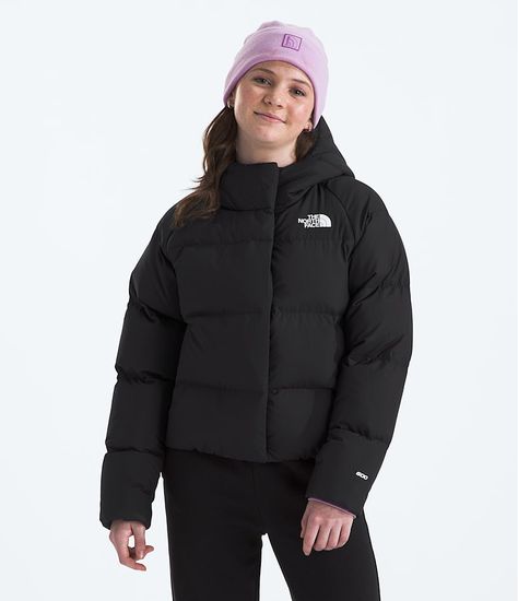 Girls’ North Down Hooded Jacket | The North Face The North Face Jackets Women, The North Face Puffer Jacket, North Face Jacket Women's, Winter Jacket North Face, The North Face Puffer, Water Repellent Jacket, North Face Puffer Jacket, North Face Girls, Jacket Fits