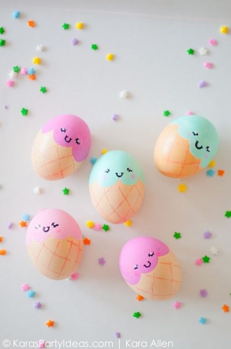 Galaxy Easter Eggs, Cool Easter Eggs, Diy – Velikonoce, Easter Egg Decorating Ideas, Egg Decorating Ideas, Easter Eggs Kids, Creative Easter Eggs, Easter Egg Designs, Easter Egg Painting