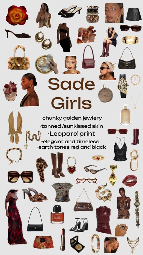 #sade#sadecore #sadeaesthetic #sadegirls #sadegirl #sadegirlaesthetic #elegant #vintage#timeless #leopardprint #leopard #red#earthtones #black #tan#sunkiss #sun #summer #glam Sunkissed Skin, Outfit Inspo Casual, Fire Fits, Cool Fits, Summer Dress Outfits, Mode Inspo, Closet Fashion, Lookbook Outfits, Looks Vintage