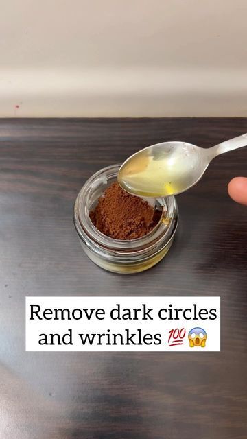 Coffee And Honey For Dark Circles, Darkcircle Diy, Dark Cercal Remove, Dark Circles Remove Tips, Dark Circles Remedies, Darkcircles Skincare, Dark Circle Remedies, Face Treatments, Natural Skin Care Ingredients