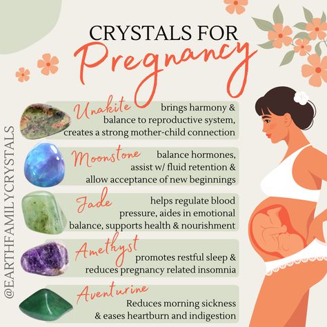 Pregnancy Spells, Fertility Stones, Fertility Spells, Fertility Crystals, Using Crystals, Womb Healing, Fertility Health, Crystal Properties, Baby Planning