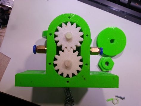 Printable Gear Pump by dentikhval - Thingiverse Modele Impression 3d, 3d Mobile, 3d Cnc, 3d Printed Objects, Gear Pump, Origami Stars, 3d Printing Technology, Stl Files, Mechanical Design