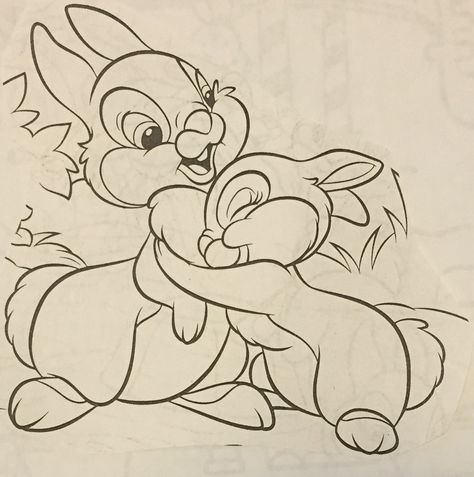 Thumper and girlfriend Thumper And Miss Bunny Drawing, Love Drawing For Girlfriend, Thumper And Miss Bunny, Drawings For Him, Disney Character Drawings, Disney Character Drawing, Disney Art Drawings, Princess Drawings, Art Drawings Sketches Pencil