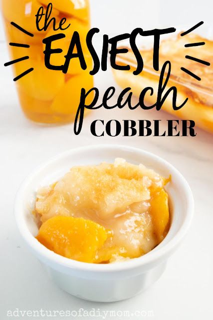 The easiest peach cobbler you'll ever make. Using canned peaches, and mixing it up right in the pan it bakes in makes this peach cobbler so quick to put together. PLUS it is absolutely divine! Pie, Easy Homemade Peach Cobbler, Can Peach Cobbler, Canned Peach Cobbler Recipe, Good Peach Cobbler Recipe, Old Fashioned Peach Cobbler, Best Peach Cobbler, Peach Cobbler Dump Cake, Homemade Peach Cobbler