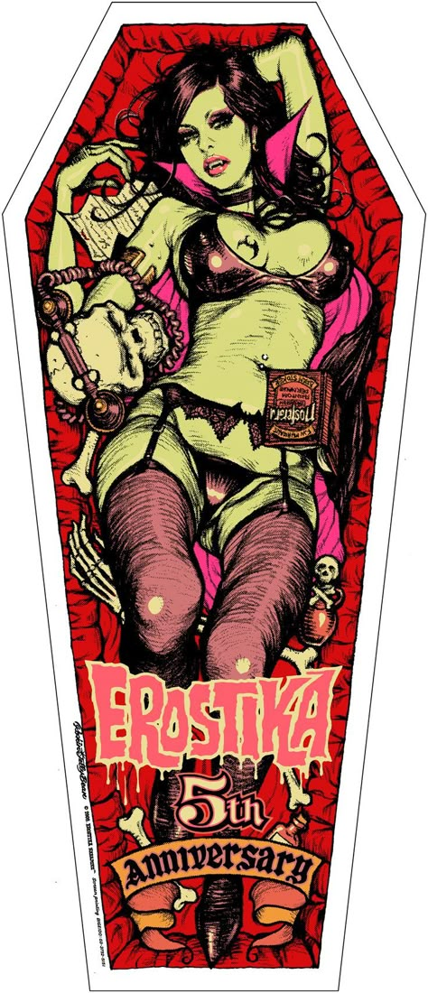 Pinup Horror Art, Rockin Jellybean, Jelly Bean Art, Rockin Jelly Bean, Independent Comics, Bean Art, Mexican Bingo, Playing Card Design, Rock Poster Art