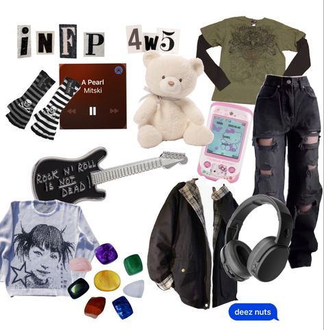 Infp Looks, Infp Aesthetic Style, Infp Mood Board, Infp 4w5 Characters, Infp Outfits Aesthetic, Infp Outfit Ideas, Infp Fashion Style, Infp Clothes, Infp Clothes Style