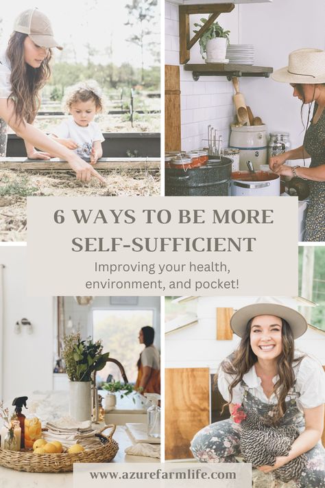 Self Sufficient Projects, How To Become Self Sufficient, How To Be Self Sufficient, Being Self Sufficient, Azure Farm, Self Sufficient Living, Suburban Homesteading, Storing Food Long Term, Homestead Lifestyle