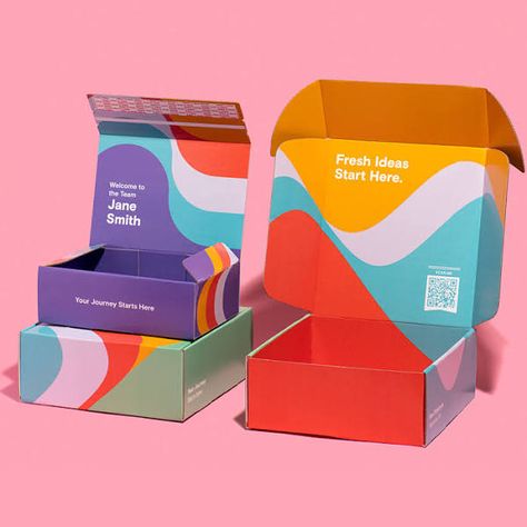 Fun Box Packaging, Bold Package Design, Gen Z Packaging Design, Colorful Packaging Design, Cool Packaging Design, Rainbow Packaging, Negative Space Graphic Design, Creative Product Design, Bold Packaging