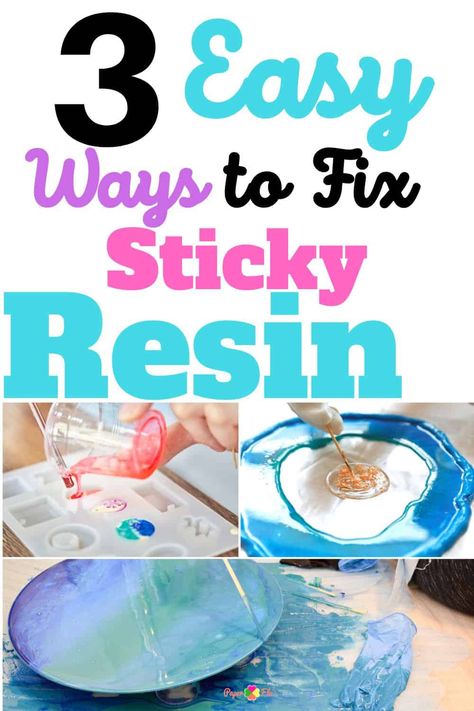 How To Remove Resin, How To Fix Sticky Resin, Dollar Tree Epoxy Crafts, How To Fix Resin Mistakes, How To Do Epoxy Resin, How To Resin, Resin Design Ideas, Resin Crafts Ideas Inspiration, How To Make Silicone