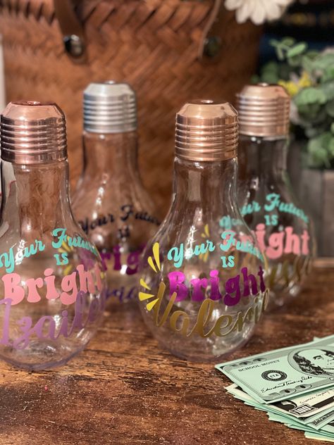 Graduation bulb, Your Future is Bright Graduation Favors, Graduation Decorations, Grad Parties